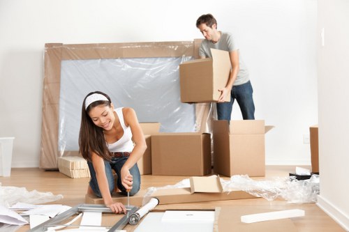 Professional packing and moving support for a home in Swiss Cottage