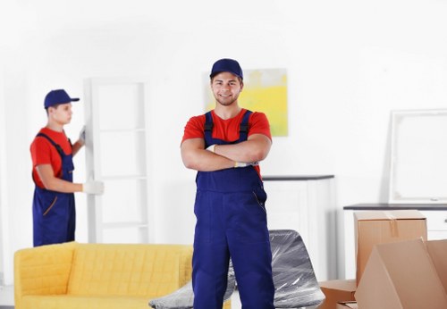 Local removals service handling a residential flat relocation