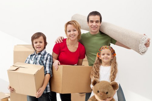 Moving estimate prepared for a townhome or apartment in Swiss Cottage