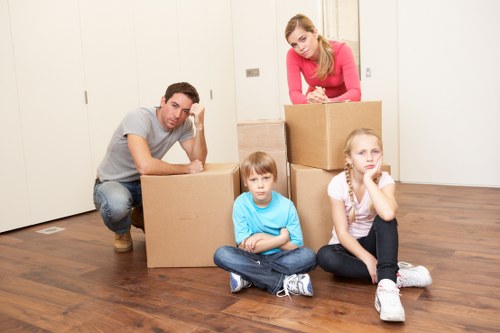 Professional flat moving support for Swiss Cottage customers
