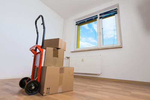 Furniture delivery and small office move service in Swiss Cottage